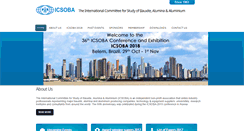 Desktop Screenshot of icsoba.org